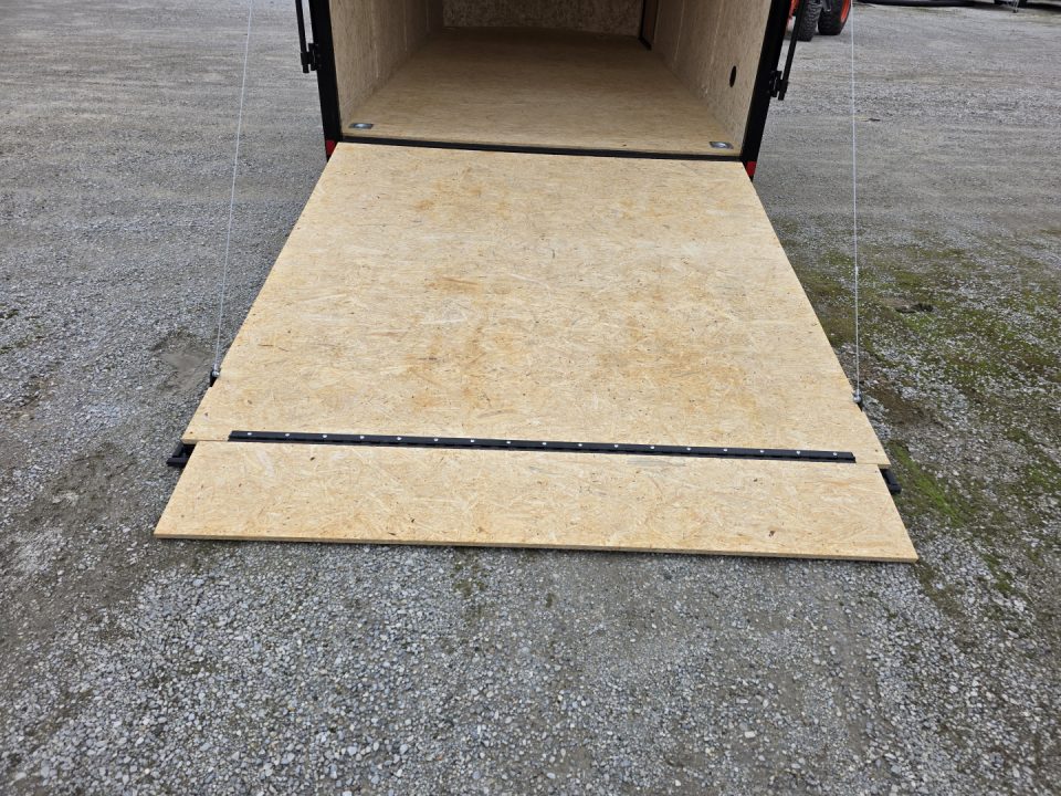New 2026 Formula Trailers 7x16 7' INSIDE 080 SCREWLESS BLACKOUT DRINGS ALUM WHEELS SXS UTV GOLFCART Cargo / Enclosed Trailer