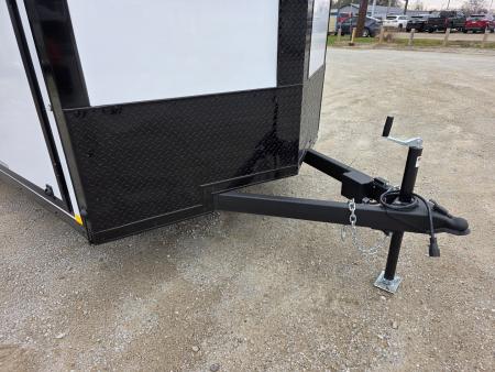 New 2026 Formula Trailers 7x16 7' INSIDE 080 SCREWLESS BLACKOUT DRINGS ALUM WHEELS SXS UTV GOLFCART Cargo / Enclosed Trailer