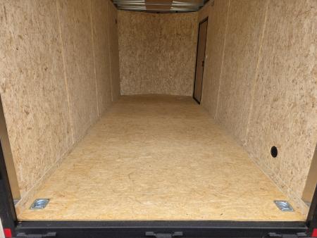 New 2026 Formula Trailers 7x16 7' INSIDE 080 SCREWLESS BLACKOUT DRINGS ALUM WHEELS SXS UTV GOLFCART Cargo / Enclosed Trailer