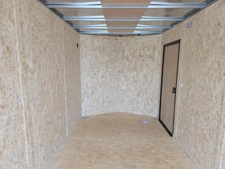 New 2026 Formula Trailers 7x16 7' INSIDE 080 SCREWLESS BLACKOUT DRINGS ALUM WHEELS SXS UTV GOLFCART Cargo / Enclosed Trailer