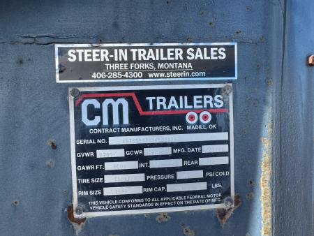 Used 1991 CM Trailers 18' STOCK Stock / Stock Combo Trailer