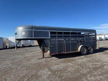 Used 1991 CM Trailers 18' STOCK Stock / Stock Combo Trailer