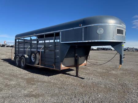Used 1991 CM Trailers 18' STOCK Stock / Stock Combo Trailer