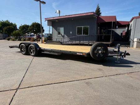 New 2026 Diamond C Trailers GTF206L20X83 7FT X 20FT 9890 GVW Car Hauler