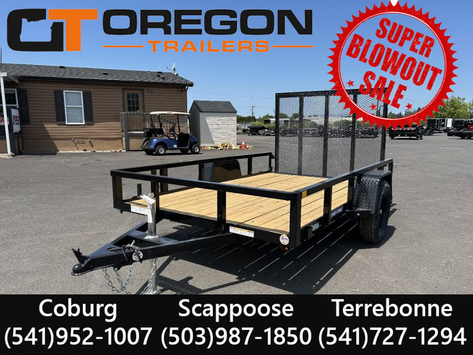 New 2026 Sure-Trac 5x10 Tube Top Utility Trailer 3K GVWR