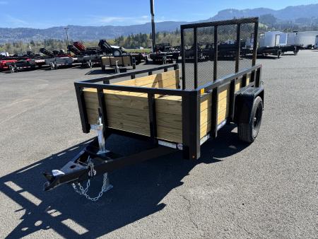 New 2026 Sure-Trac 5X8 Tube Top 3 Board Utility 3K GVWR