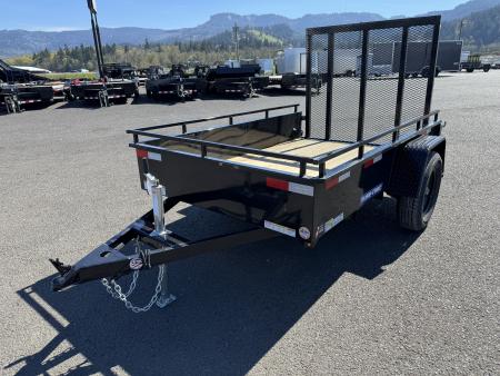 New 2026 Sure-Trac 5x8 High Side Utility Trailer 3K GVWR