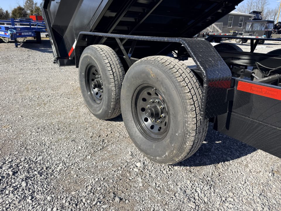 New 2026 Texas Pride Trailers 7X16 (3FT WALLS) GOOSENECK DUMP TRAILER 16K GVWR Dump Trailer