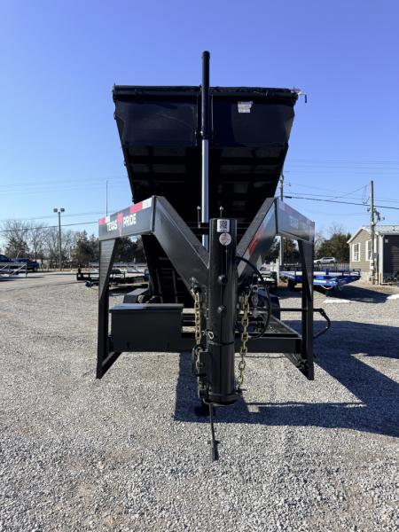 New 2026 Texas Pride Trailers 7X16 (3FT WALLS) GOOSENECK DUMP TRAILER 16K GVWR Dump Trailer