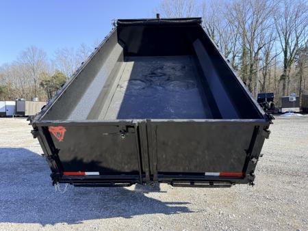 New 2026 Texas Pride Trailers 7X16 (3FT WALLS) GOOSENECK DUMP TRAILER 16K GVWR Dump Trailer