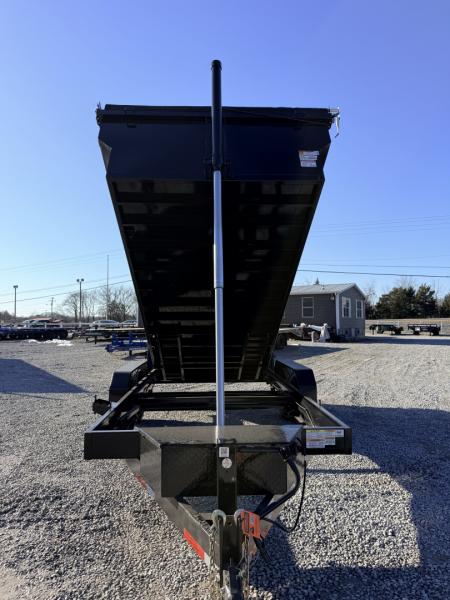 New 2026 Texas Pride Trailers 7X16 (3FT WALLS) 16k GVWR Dump Trailer