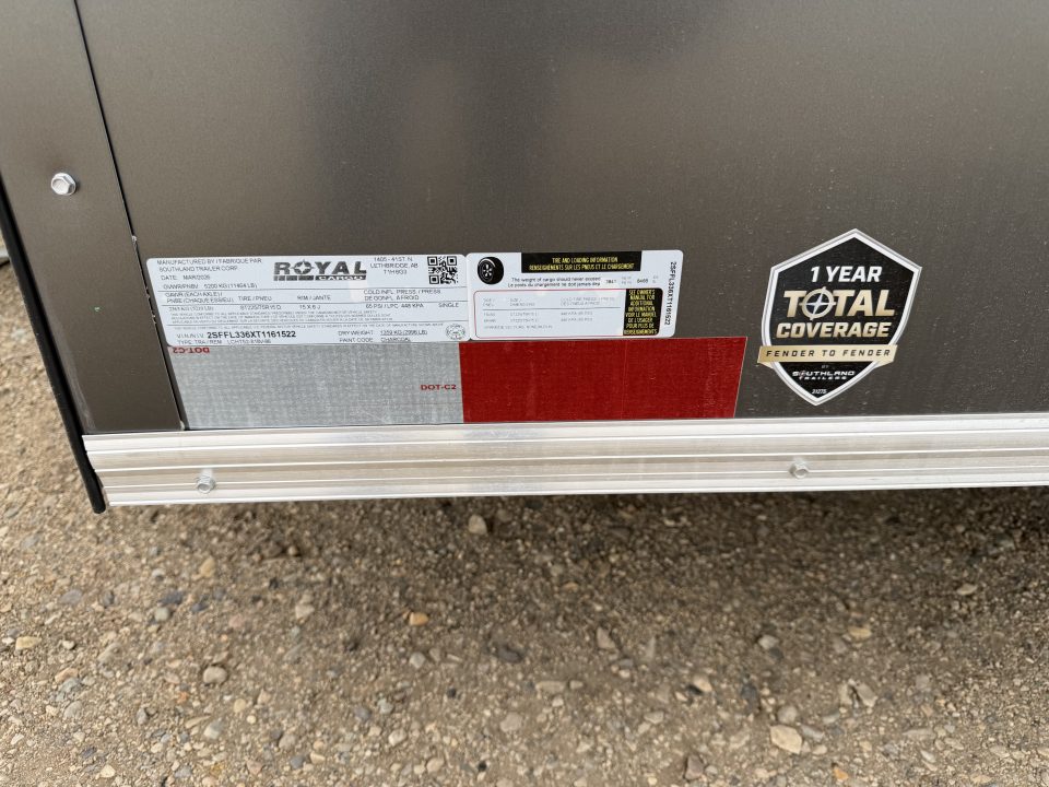 New 2026 Southland Trailers LCHT52-818v-86r Cargo / Enclosed Trailer