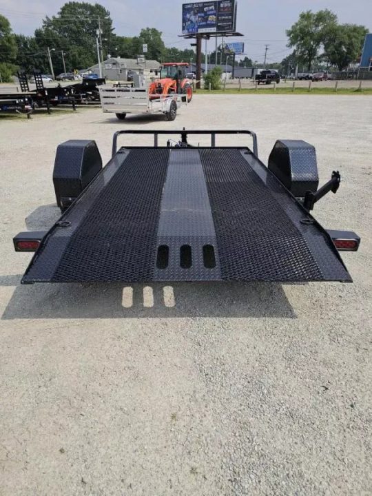 New 2026 Load Trail 77" x 12' Single Axle Scissor Hauler 7K GVWR TILT DECK LOW PROFILE Tilt Trailer