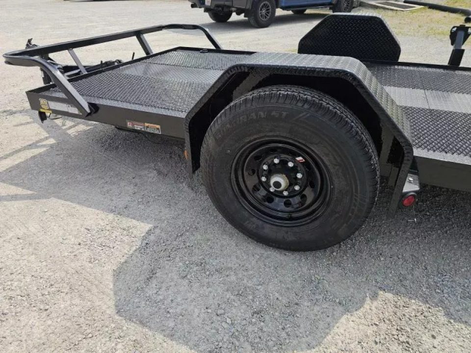 New 2026 Load Trail 77" x 12' Single Axle Scissor Hauler 7K GVWR TILT DECK LOW PROFILE Tilt Trailer