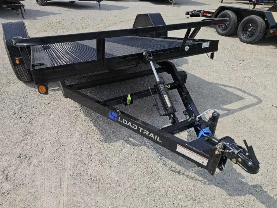 New 2026 Load Trail 77" x 12' Single Axle Scissor Hauler 7K GVWR TILT DECK LOW PROFILE Tilt Trailer