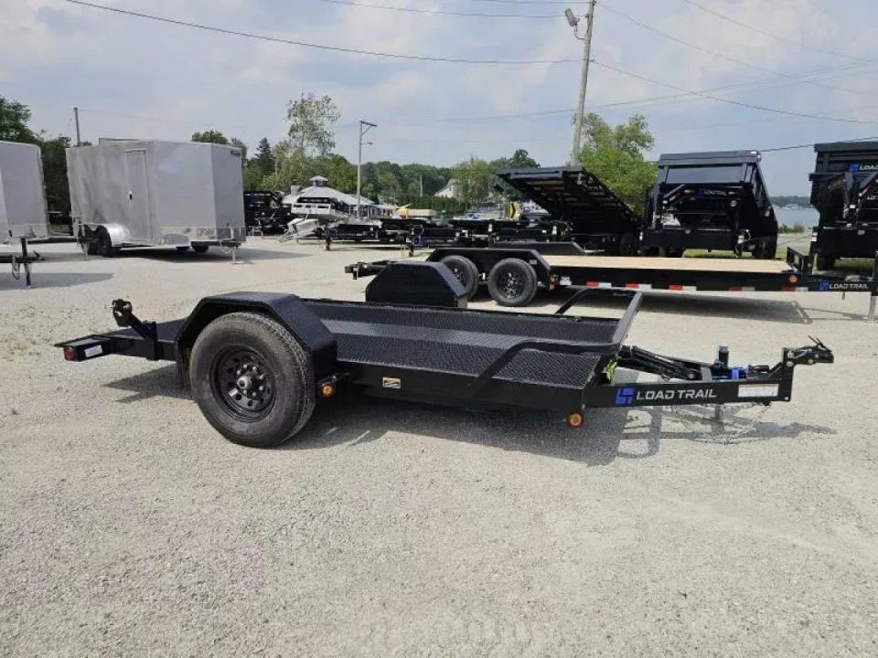 New 2026 Load Trail 77" x 12' Single Axle Scissor Hauler 7K GVWR TILT DECK LOW PROFILE Tilt Trailer