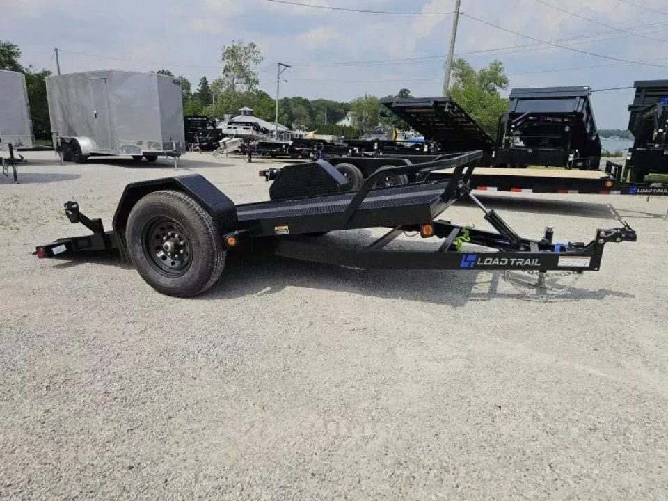 New 2026 Load Trail 77" x 12' Single Axle Scissor Hauler 7K GVWR TILT DECK LOW PROFILE Tilt Trailer