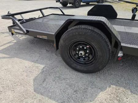 New 2026 Load Trail 77" x 12' Single Axle Scissor Hauler 7K GVWR TILT DECK LOW PROFILE Tilt Trailer