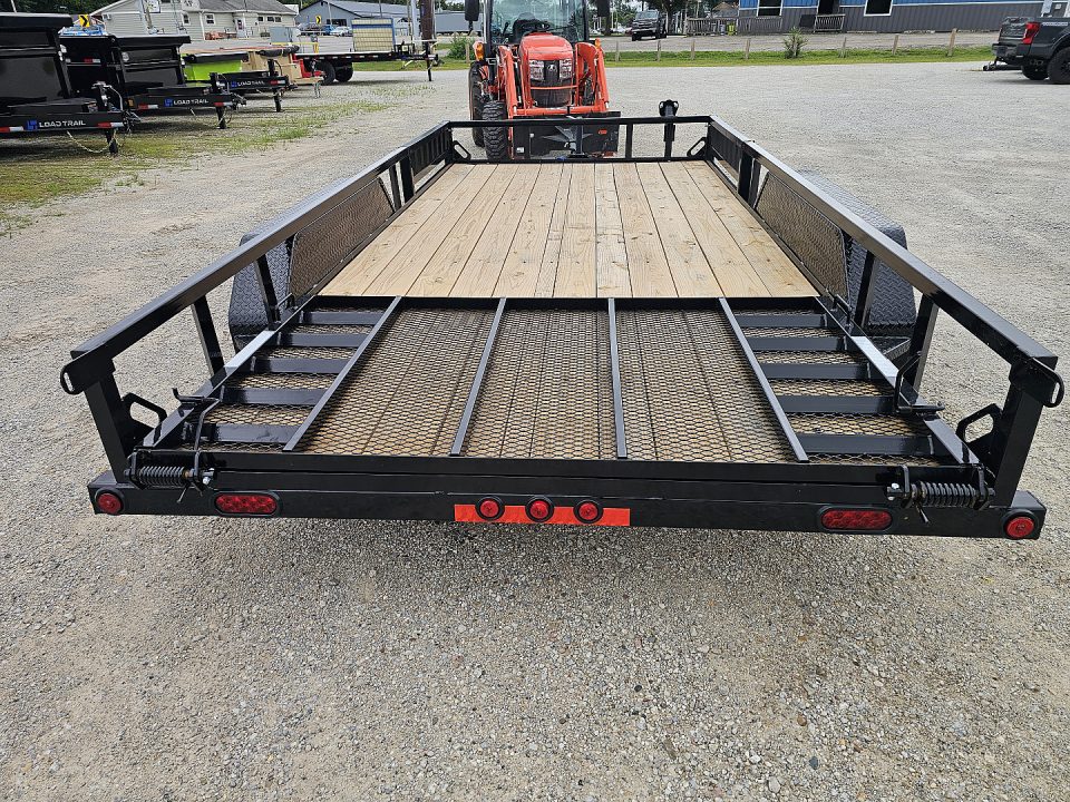New 2026 Load Trail 83 X 16 TANDEM AXLE UTILITY TRAILER SIDE LOAD RAMPS Utility Trailer