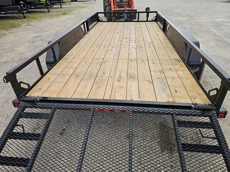 New 2026 Load Trail 83 X 16 TANDEM AXLE UTILITY TRAILER SIDE LOAD RAMPS Utility Trailer
