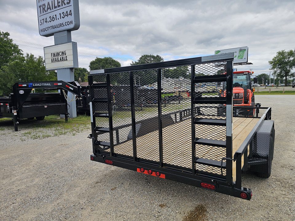 New 2026 Load Trail 83 X 16 TANDEM AXLE UTILITY TRAILER SIDE LOAD RAMPS Utility Trailer