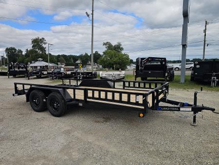 New 2026 Load Trail 83 X 16 TANDEM AXLE UTILITY TRAILER SIDE LOAD RAMPS Utility Trailer