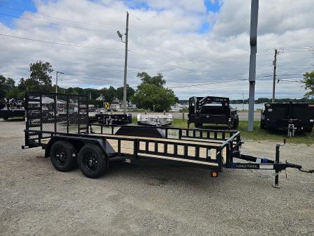 New 2026 Load Trail 83 X 16 TANDEM AXLE UTILITY TRAILER SIDE LOAD RAMPS Utility Trailer