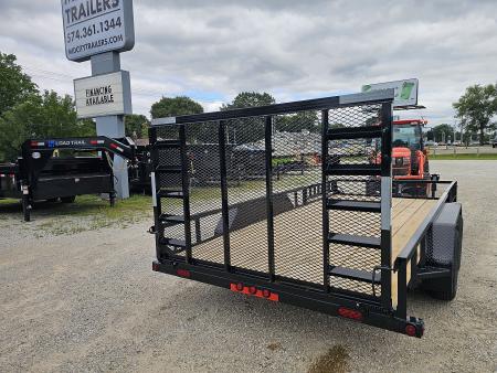 New 2026 Load Trail 83 X 16 TANDEM AXLE UTILITY TRAILER SIDE LOAD RAMPS Utility Trailer