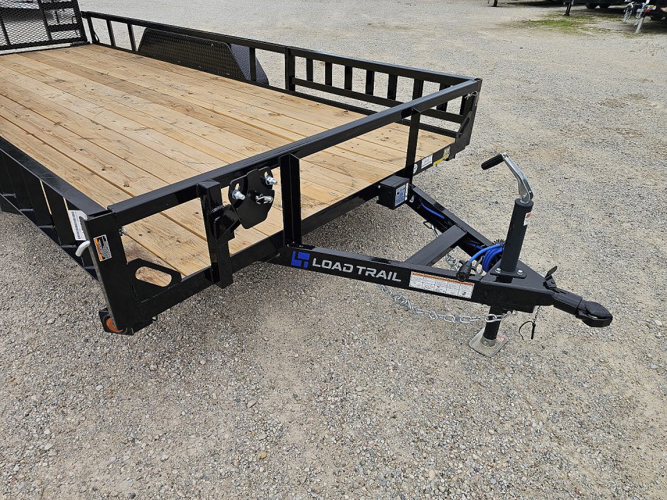 New 2026 Load Trail 83 X 16 TANDEM AXLE UTILITY TRAILER SIDE LOAD RAMPS Utility Trailer