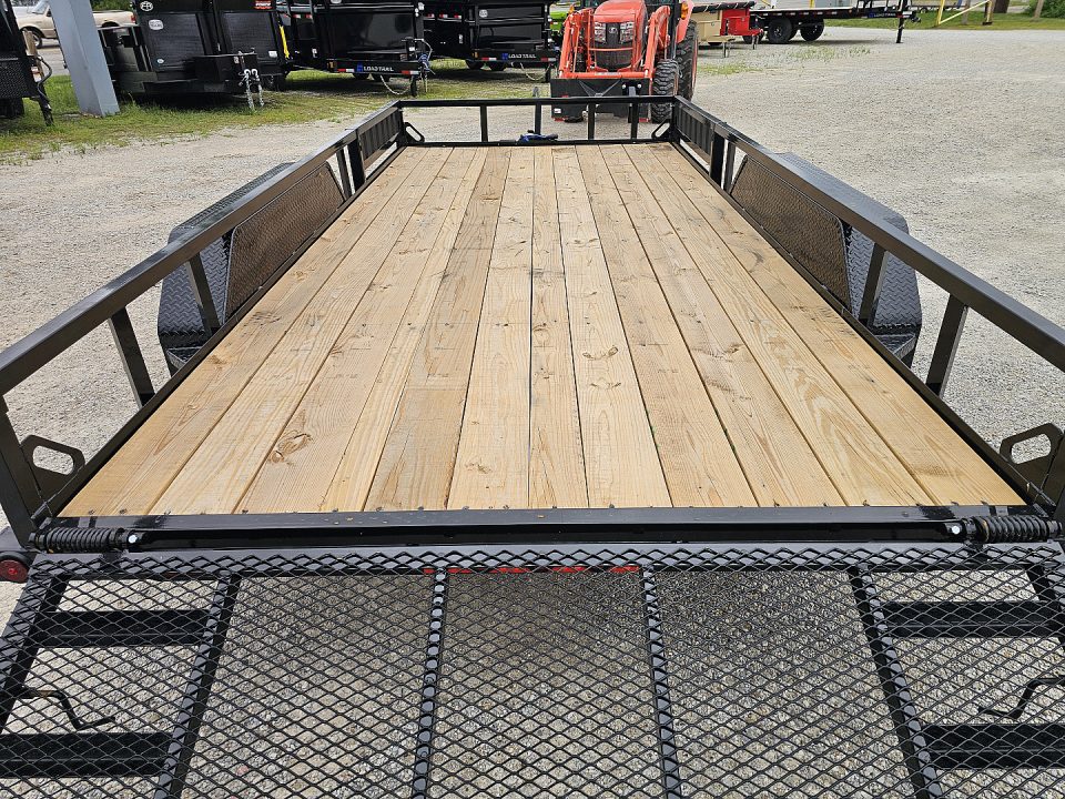 New 2026 Load Trail 83 X 16 TANDEM AXLE UTILITY TRAILER SIDE LOAD RAMPS Utility Trailer
