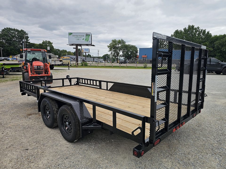 New 2026 Load Trail 83 X 16 TANDEM AXLE UTILITY TRAILER SIDE LOAD RAMPS Utility Trailer