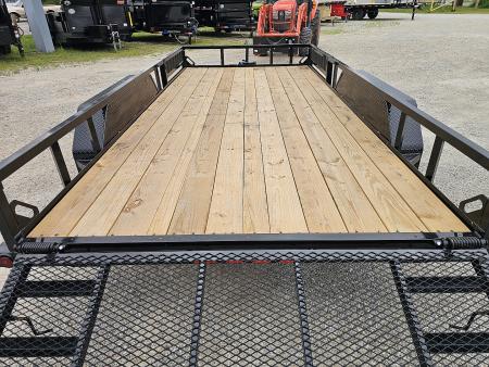 New 2026 Load Trail 83 X 16 TANDEM AXLE UTILITY TRAILER SIDE LOAD RAMPS Utility Trailer