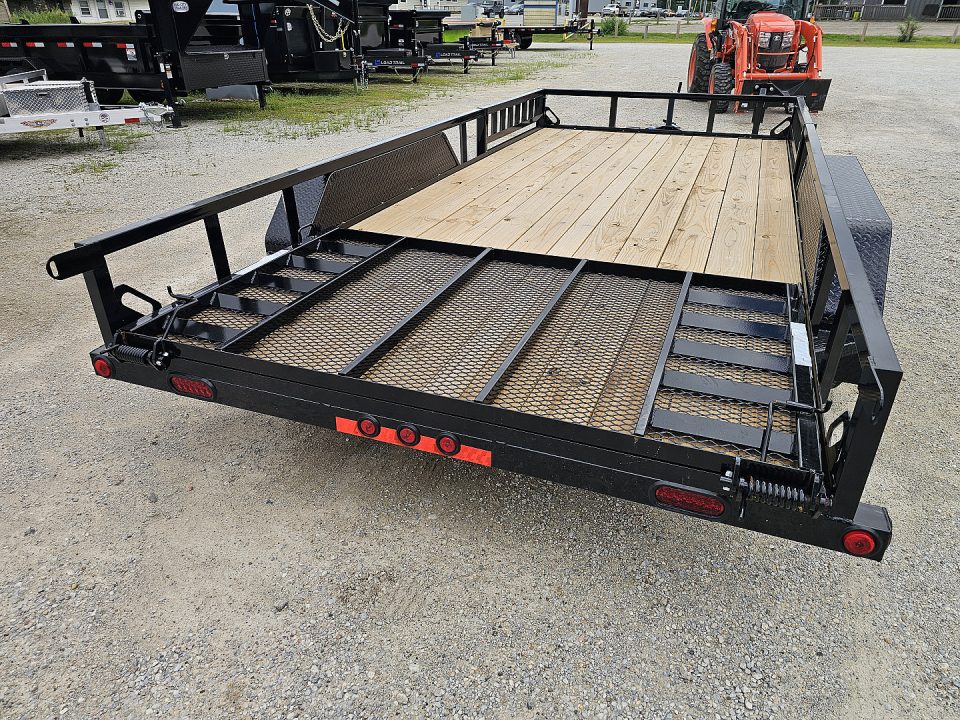 New 2026 Load Trail 83 X 16 TANDEM AXLE UTILITY TRAILER SIDE LOAD RAMPS Utility Trailer