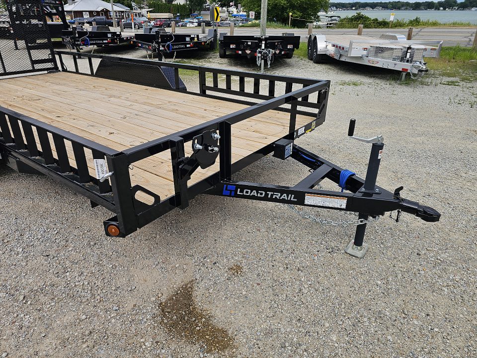 New 2026 Load Trail 83 X 16 TANDEM AXLE UTILITY TRAILER SIDE LOAD RAMPS Utility Trailer