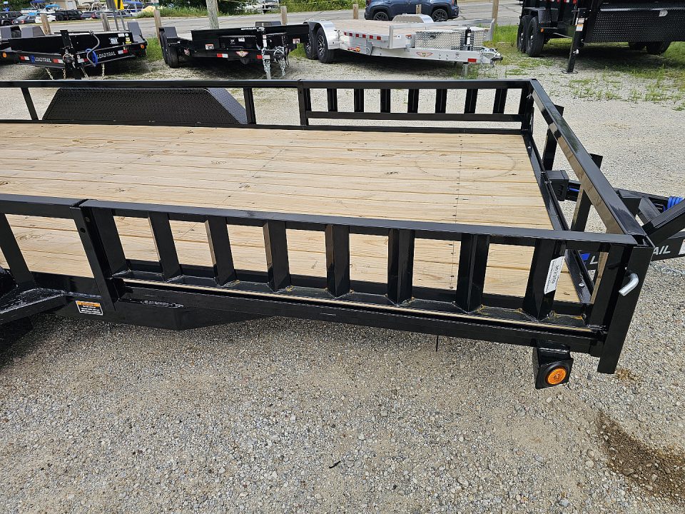 New 2026 Load Trail 83 X 16 TANDEM AXLE UTILITY TRAILER SIDE LOAD RAMPS Utility Trailer