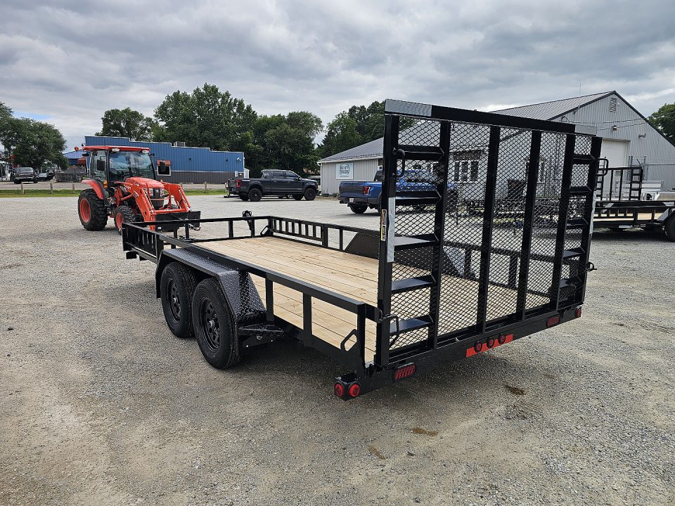 New 2026 Load Trail 83 X 16 TANDEM AXLE UTILITY TRAILER SIDE LOAD RAMPS Utility Trailer