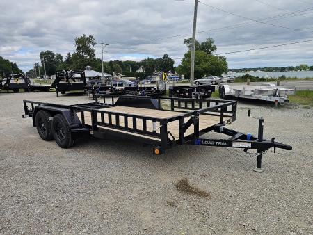 New 2026 Load Trail 83 X 16 TANDEM AXLE UTILITY TRAILER SIDE LOAD RAMPS Utility Trailer