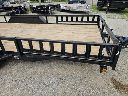 New 2026 Load Trail 83 X 16 TANDEM AXLE UTILITY TRAILER SIDE LOAD RAMPS Utility Trailer