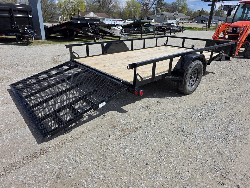New 2026 Load Trail 83 X 12 SINGLE AXLE ATV SXS GOLF CART MOWER Utility Trailer