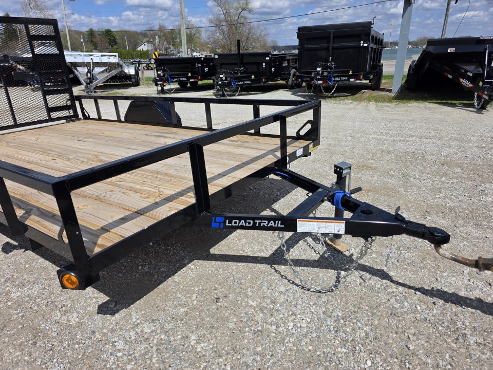 New 2026 Load Trail 83 X 12 SINGLE AXLE ATV SXS GOLF CART MOWER Utility Trailer