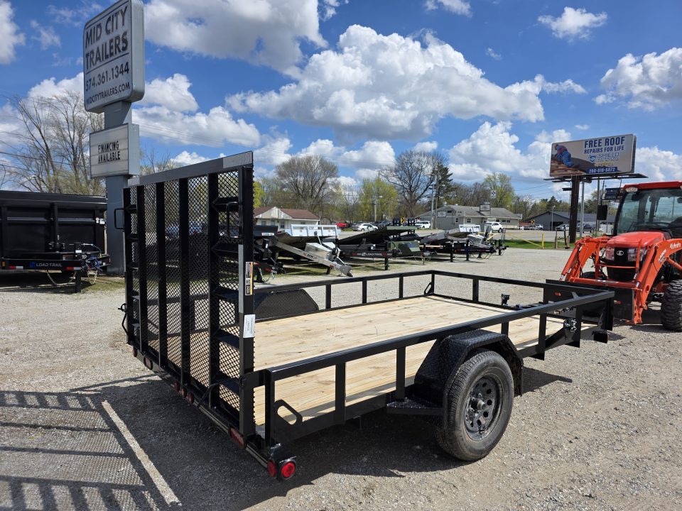 New 2026 Load Trail 83 X 12 SINGLE AXLE ATV SXS GOLF CART MOWER Utility Trailer