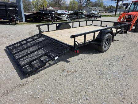 New 2026 Load Trail 83 X 12 SINGLE AXLE ATV SXS GOLF CART MOWER Utility Trailer