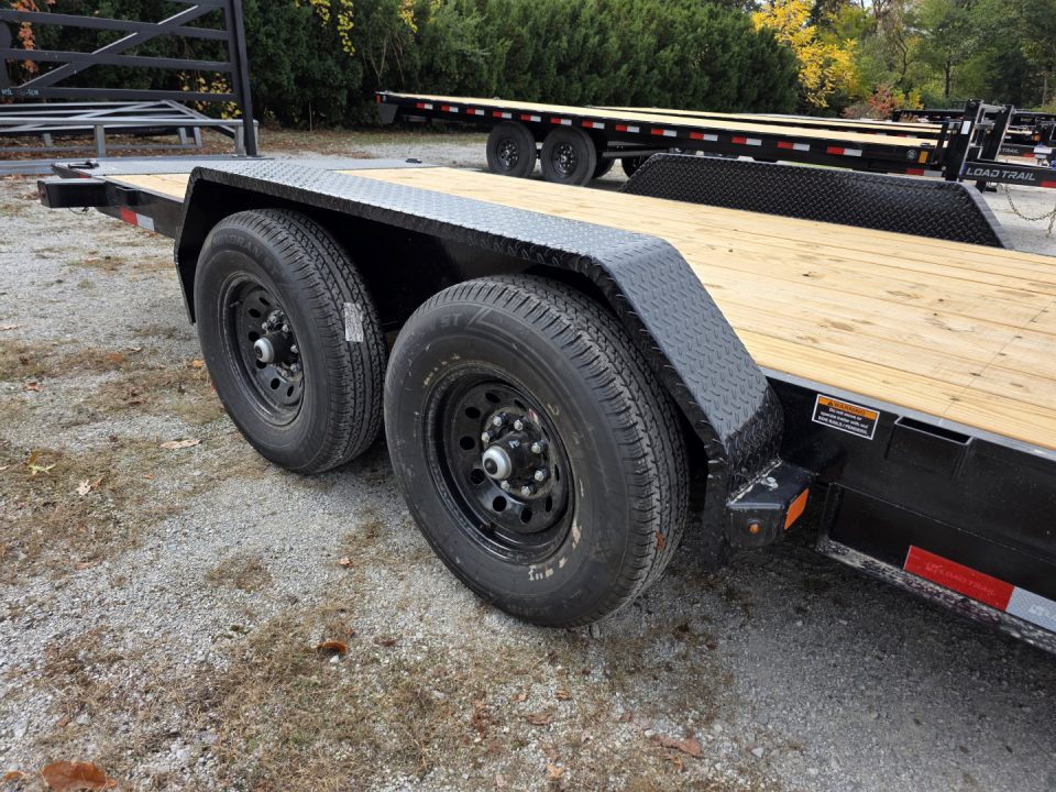 New 2026 Load Trail 83" x 22' 14K GVWR Tandem Axle Rapid Loader Tilt Deck CAR HAULER SXS UTV Tilt Trailer