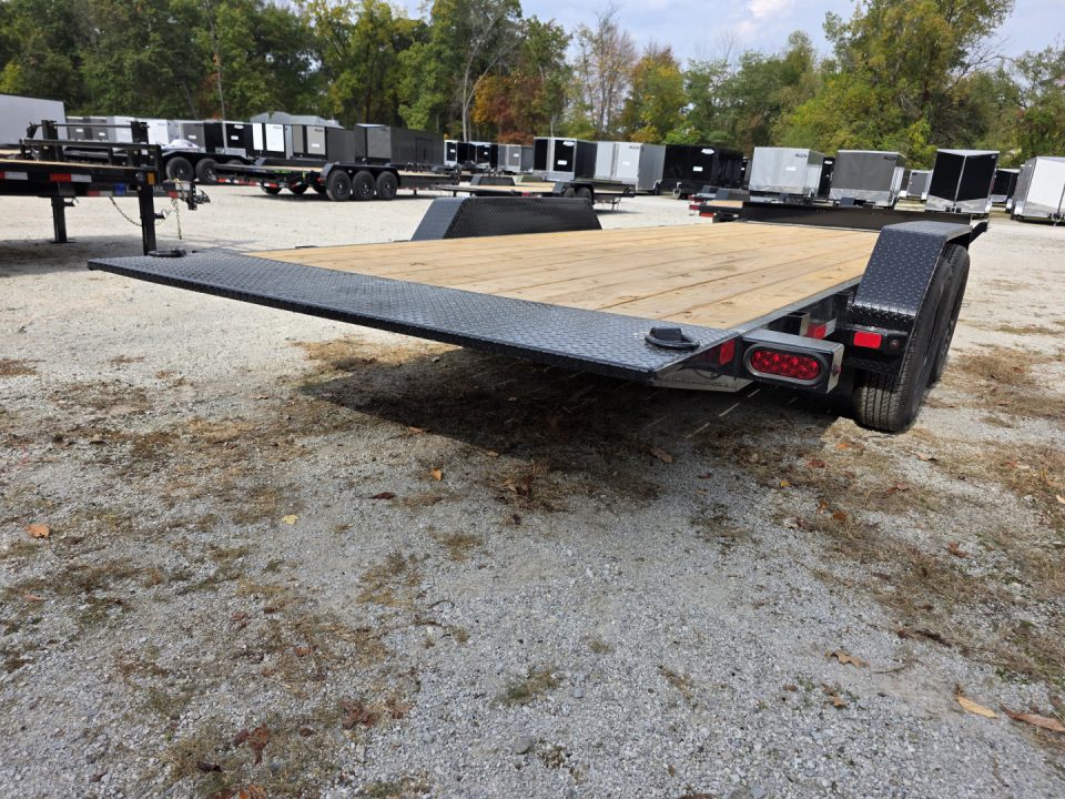New 2026 Load Trail 83" x 22' 14K GVWR Tandem Axle Rapid Loader Tilt Deck CAR HAULER SXS UTV Tilt Trailer