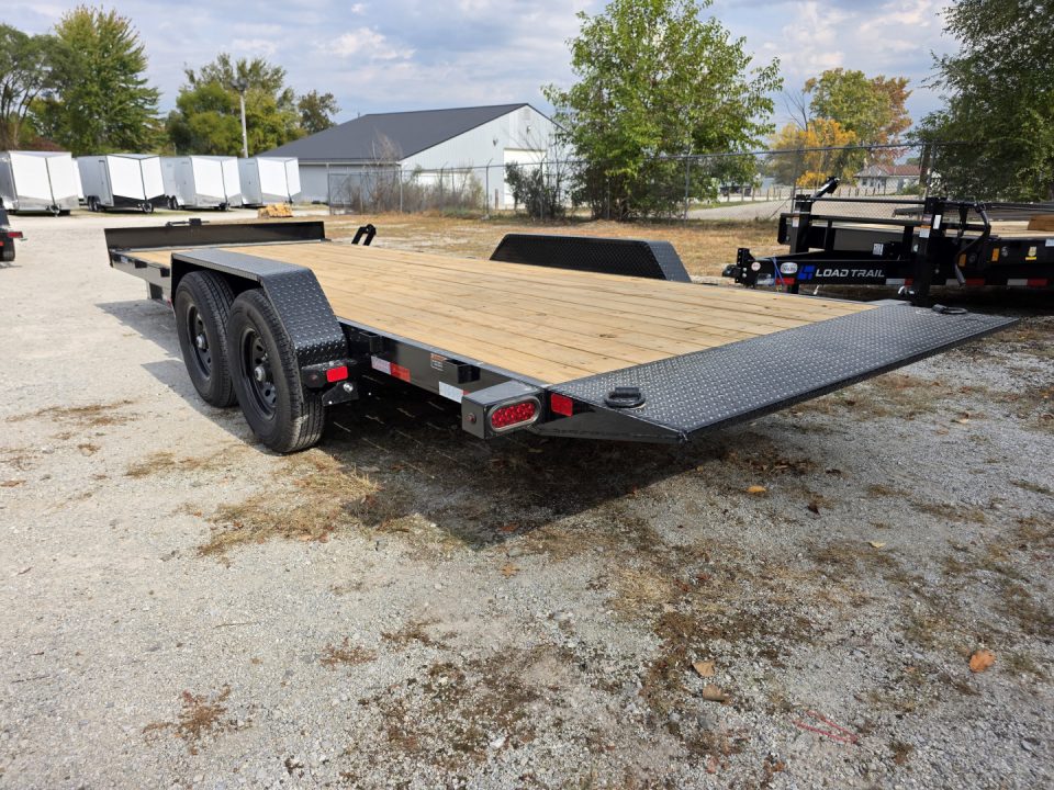 New 2026 Load Trail 83" x 22' 14K GVWR Tandem Axle Rapid Loader Tilt Deck CAR HAULER SXS UTV Tilt Trailer