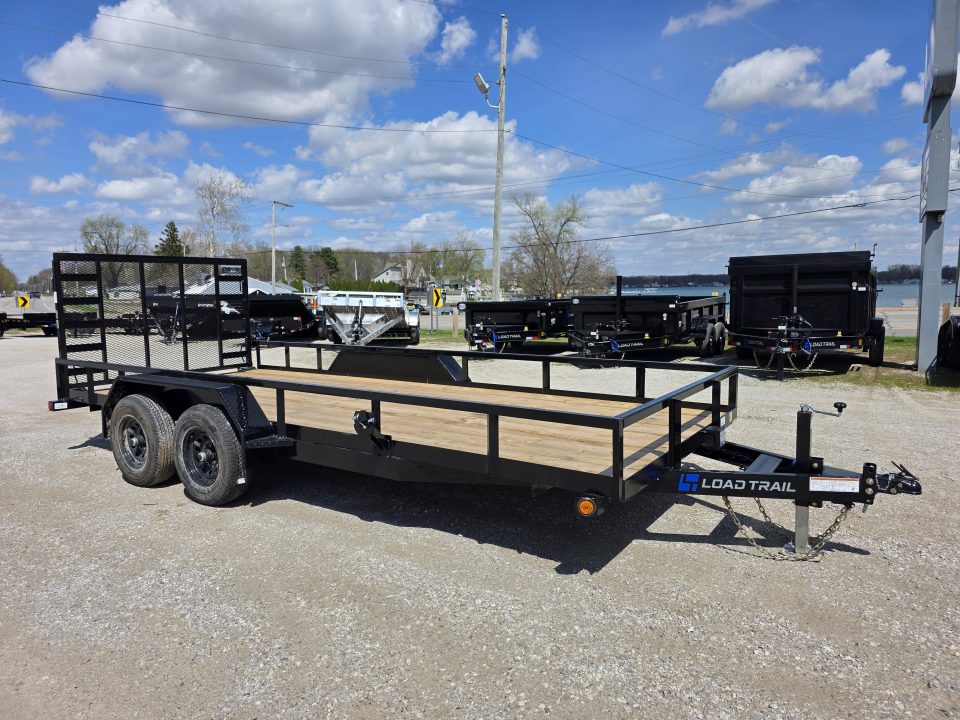 New 2026 Load Trail 83" x 18' Tandem Axle LANDSCAPE 9900 GVWR SXS ATV UTV MOWER GOLF CART Utility Trailer