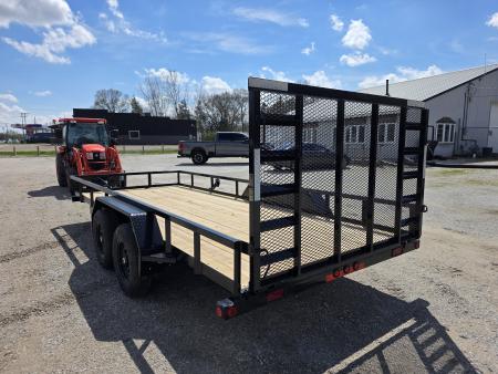 New 2026 Load Trail 83" x 18' Tandem Axle LANDSCAPE 9900 GVWR SXS ATV UTV MOWER GOLF CART Utility Trailer