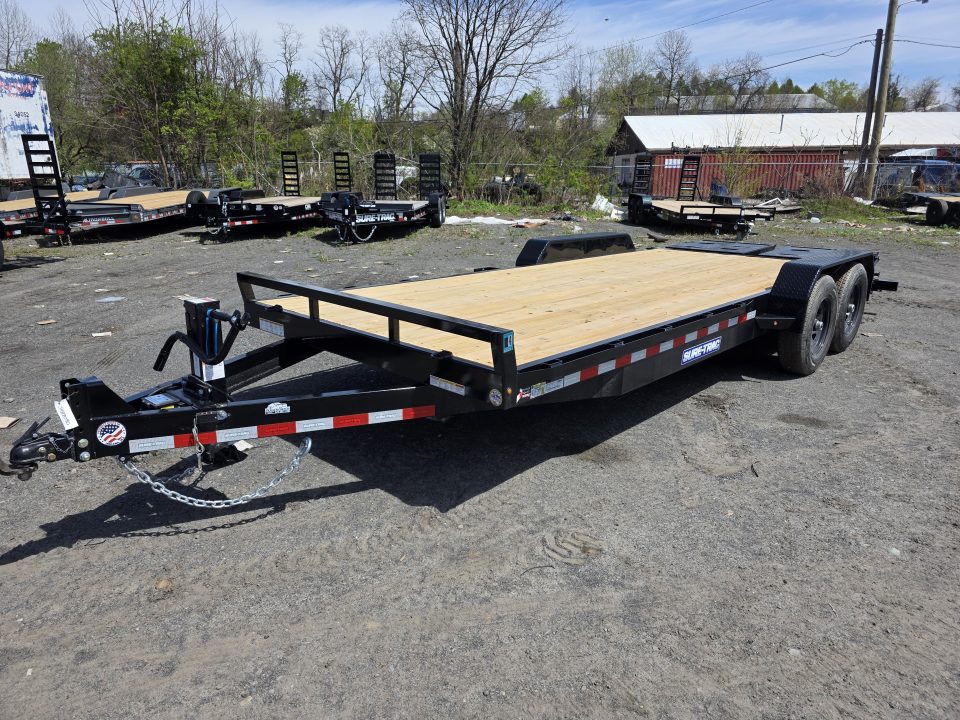 New 2026 Sure-Trac 7X20 14K - MEGA RAMPS Equipment Trailer