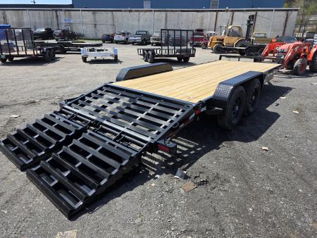 New 2026 Sure-Trac 7X20 14K - MEGA RAMPS Equipment Trailer
