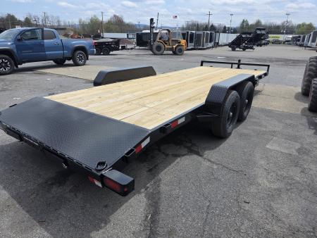 New 2026 Sure-Trac 7X20 10K - WOOD DECK Car Hauler